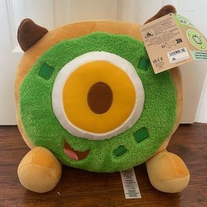 Disney munchlings Mike wazowski, avocado breakfast bagel plush